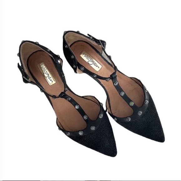 Halogen Olson Rock Stud Pointed Flats